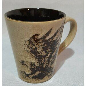 Eagle Woodlands Mug Unison Gifts 4.25" Glazed 16 Oz